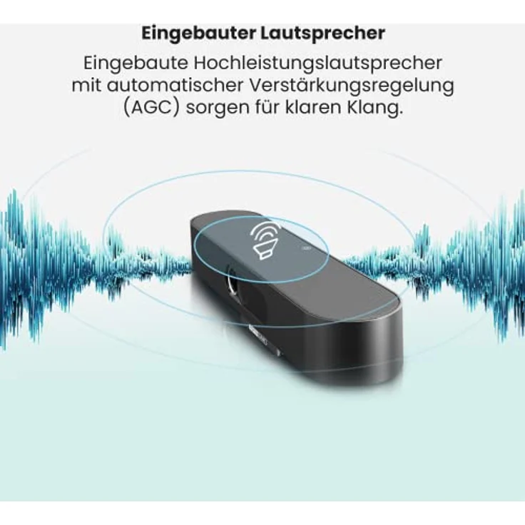 TOTOLINK M1 Webcam 360 Grad Videokonferenz Kamera PC Kamera für Videokonferenz 4 eingebaute Digitale Richtmikrofone weiter Blickwinkel Gesichtserkennung Rauschunterdrückung Windows Android iOS – Bild 3