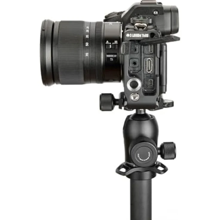 3 Legged Thing Zadie QD-kompatible L-Halterung für Nikon Z6 III, Arca-Swiss kompatibel, Magnesiumlegierung, Schwarz – Bild 5