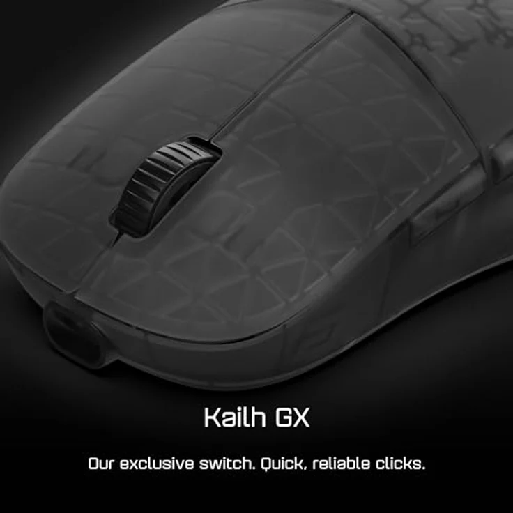 Endgame Gear XM2w 4k Wireless Gaming Maus - Dark Frost, PixArt PAW3395-Sensor, Kailh GX Switches, Flex Cord 4.0-Kabel – Bild 5