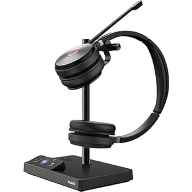 Yealink Headsets WH62 Teams only Base Without Headset WHB620T(V1), Headset Basisstation mit umfassender Konnektivität, Yealink