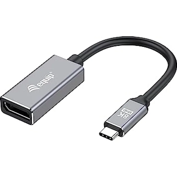 Equip 133493 USB-C-auf-DisplayPort-1.4-Adapter, 8K/30Hz
