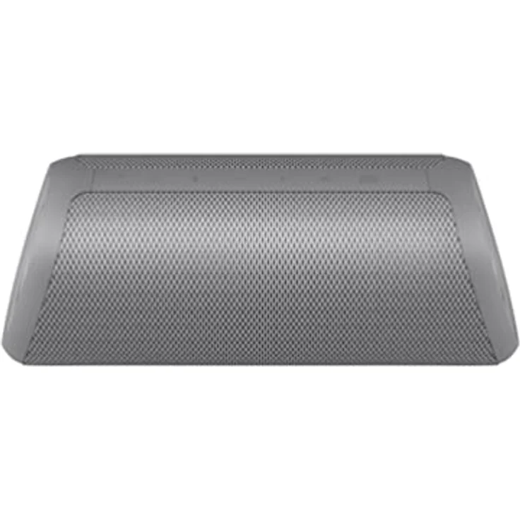 LG XBOOM Go DXG7, tragbarer Bluetooth-Lautsprecher (40 Watt, Google Assistant, Siri, Beleuchtung), Grau – Bild 1