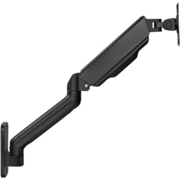 Goobay Single-Monitor-Wandhalterung mit mechanischer Feder, schwarz - Flexibel einstellbar für ergonomische Arbeitsplätze und Multimedia-Anwendungen – Bild 5
