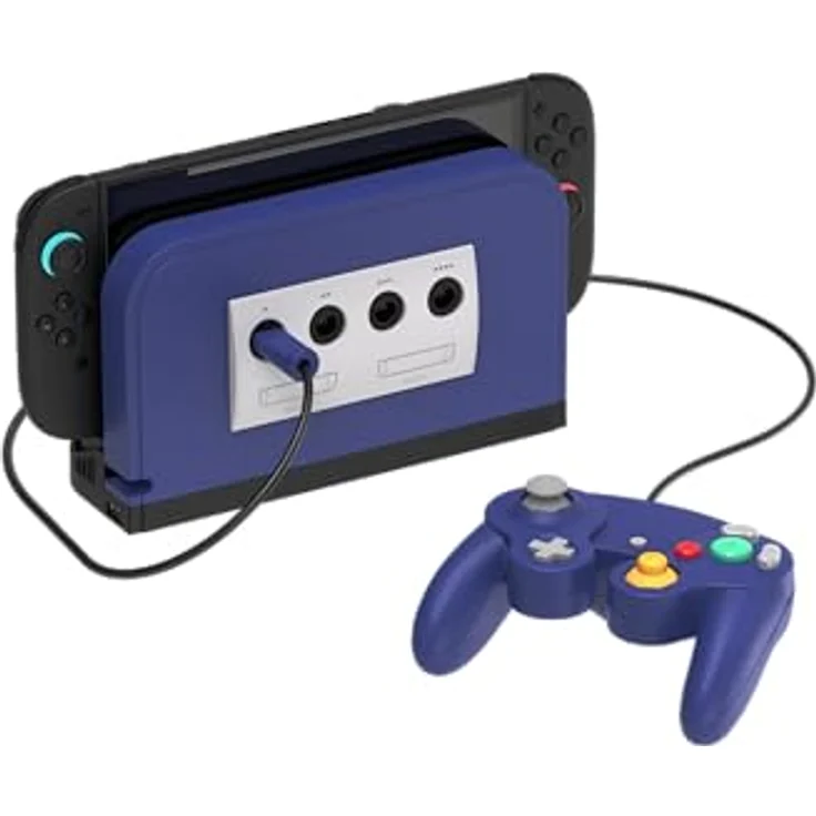 Retro Fighters RF Battle Dock für Nintendo Switch 2, Adapter mit 4 GameCube-Controller-Ports und austauschbaren Faceplates – Bild 6