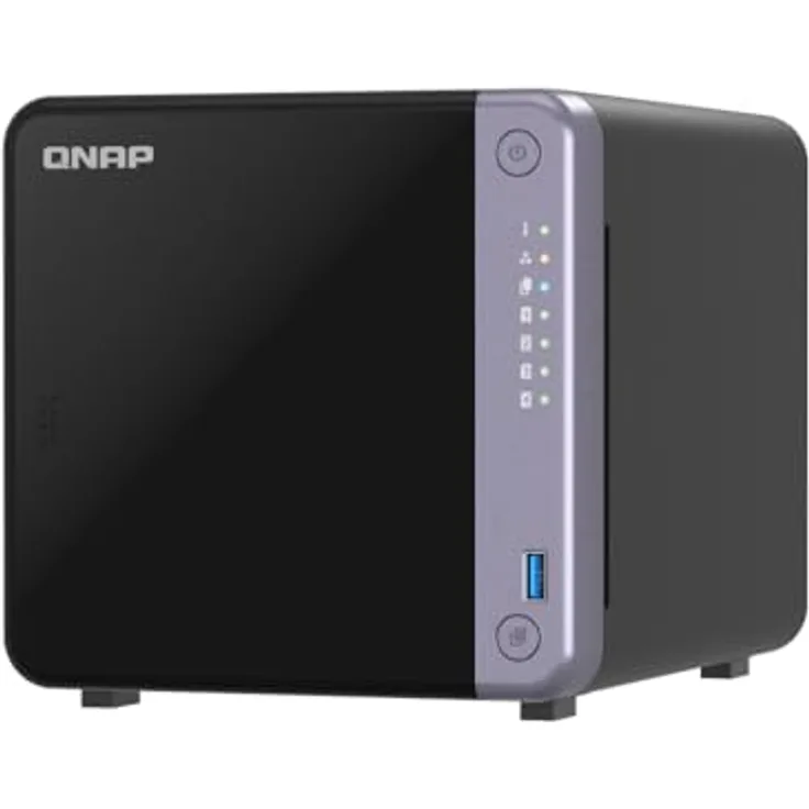 QNAP TS-432X-4G NAS & Speicherserver Tower Alpine AL-524 4 GB DDR4 QTS Schwarz, 4 HDD & SSD SATA, 2 GHz Alpine Alpine AL-524