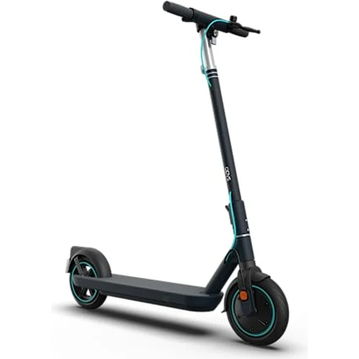 Odys E-Scooter (20 km/h, 25 km), schwarz, Aluminium, 9 Zoll Luftreifen, duales Bremssystem, IP55 – Bild 10