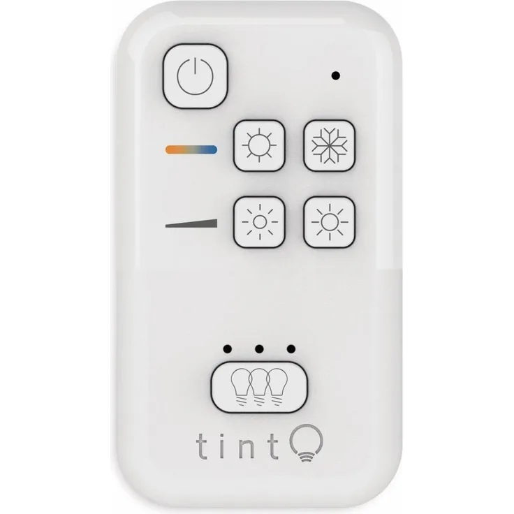 TINT tint Fernbedienung weiß Remote Control, Smartes Lichtsteuerungs-Tool mit intuitiver Bedienung