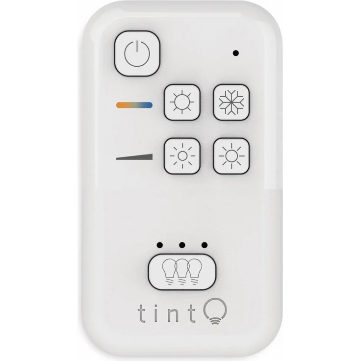 TINT tint Fernbedienung weiß Remote Control, Smartes Lichtsteuerungs-Tool mit intuitiver Bedienung
