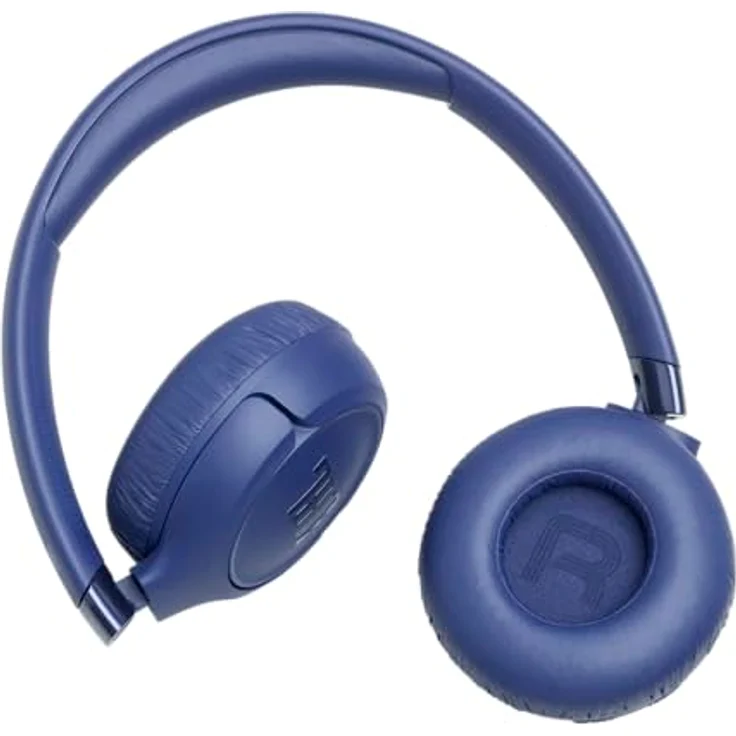 JBL Tune 680 NC, Kabellose On-Ear-Kopfhörer mit adaptivem Noise-Cancelling, Smart Ambient, 76 Stunden Akkulaufzeit, Schnellladefunktion, Blau – Bild 5