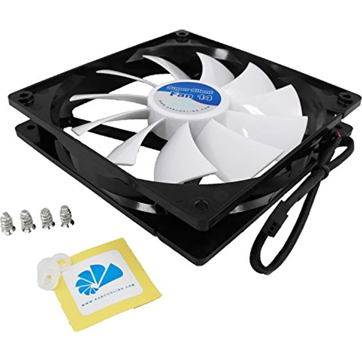 AAB Cooling Super Silent Fan 14 - 140mm leise und effizient Gehäuselüfter mit 4 Anti-Vibrations-Pads – Bild 4