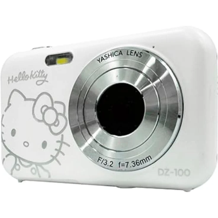 Yashica DZ-100 Hello Kitty, 44 MP Kompaktkamera, 113 g, Weiß – Bild 2