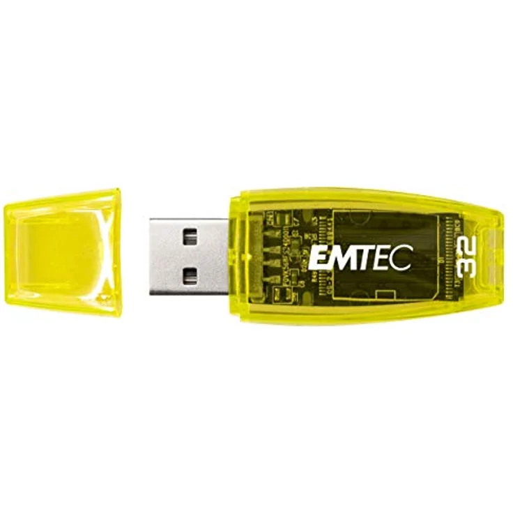 Emtec USB-Stick C410 NEON 2.0, 32 GB Speicher, Fluo-Design, USB-A, kompatibel mit Mac und Windows – Bild 11