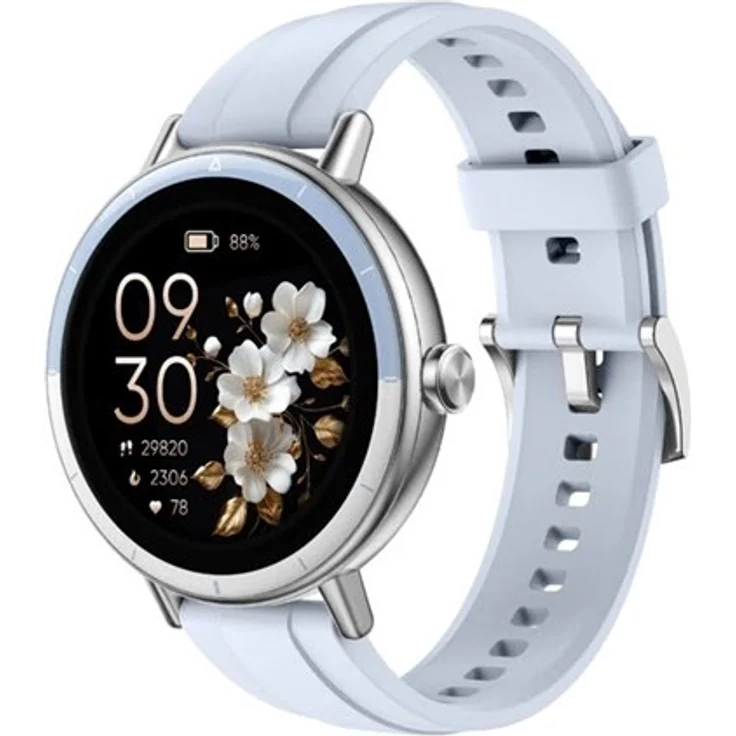 ASG NSW Smart Watch - White, 1,85” Farbdisplay, 24/7 Herzfrequenzmessung, Wasserdicht IP68, Bluetooth-Anrufe, bis zu 7 Tage Akkulaufzeit
