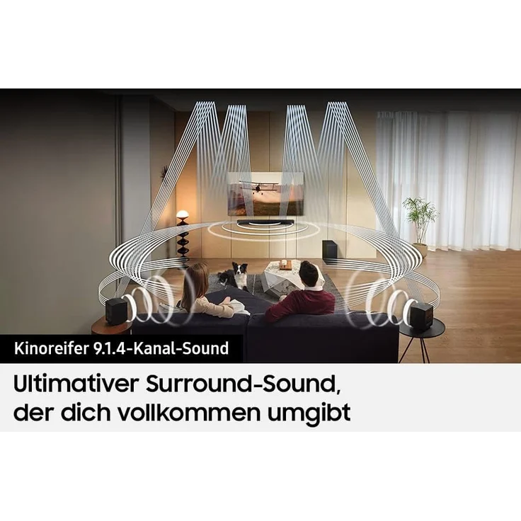 Samsung HW-Q935GC 9.1.4-Kanal Q-Soundbar, 2.0.2-Kanal Rücklautsprecher, Kabelloses Dolby Atmos / DTS:X, Q-Symphony [2023] – Bild 4