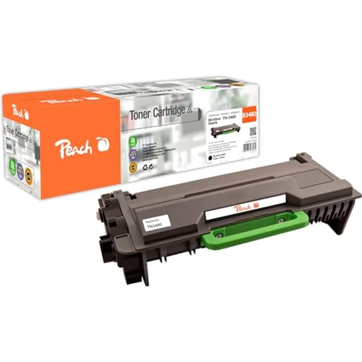 Peach 112054 PT776 TN-3480 Toner, Nachbau Laser Kartusche