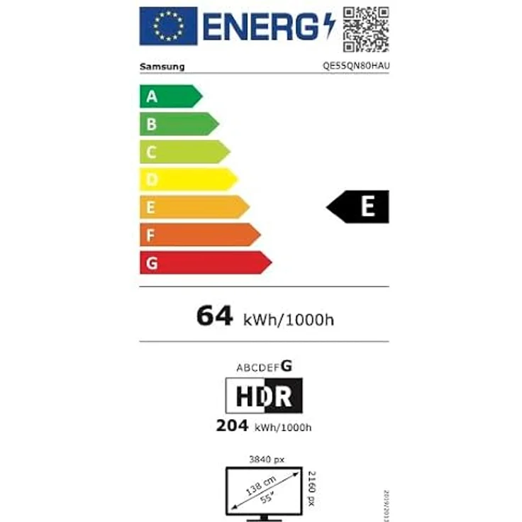 Samsung QE55QN80H, 55 Zoll Neo QLED 4K Smart-TV mit Motion Xcelerator, WLAN, Schwarz – Bild 11