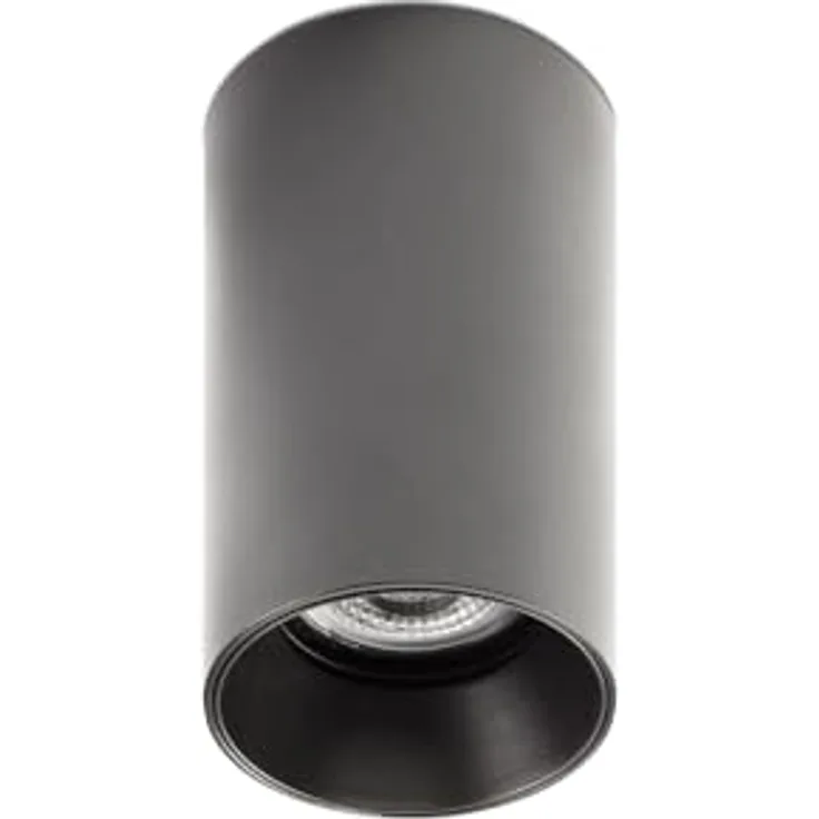 FARO BARCELONA 43747 – Stan Deckenleuchte, Schwarz, 1 l, Smarte Deckenbeleuchtung, Aluminium