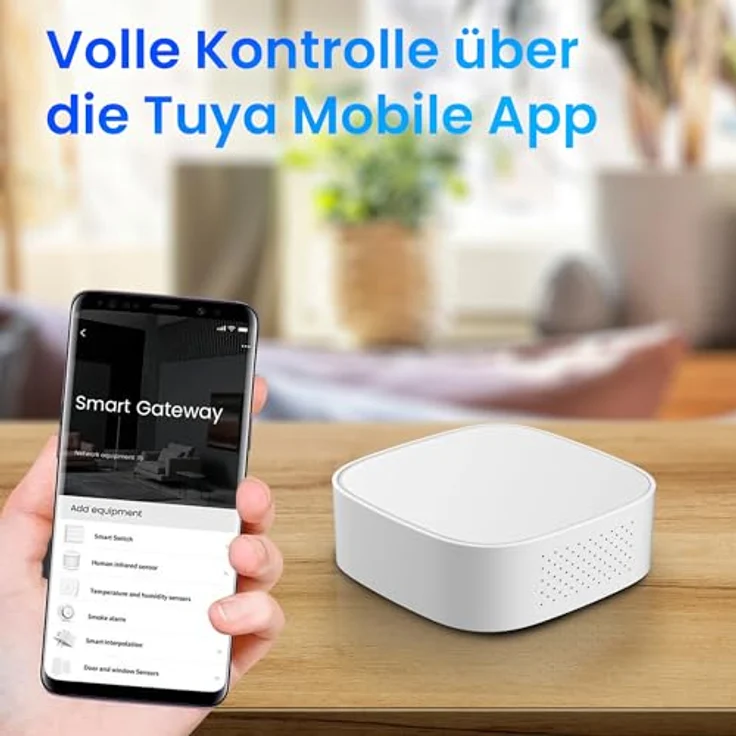 Extralink EX.34866, Smart Home Hub, Weiss, Unterstützung für mehrere WLAN-Standards, maximale Datenrate bis zu 300 Mbit/s – Bild 4