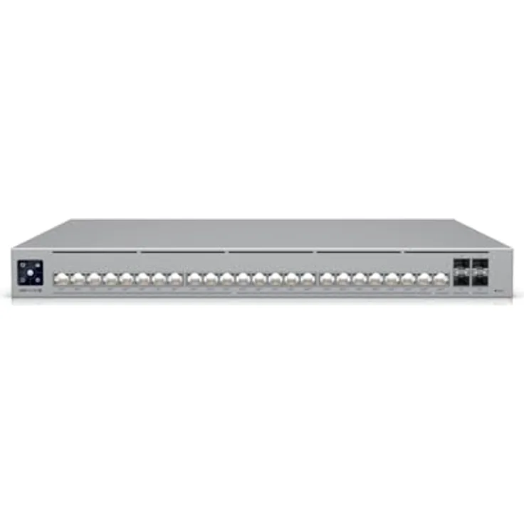 Ubiquiti UniFi Switch USW-Pro-HD-24-PoE, Rack Switch mit 24 Ports und 600 W PoE Budget