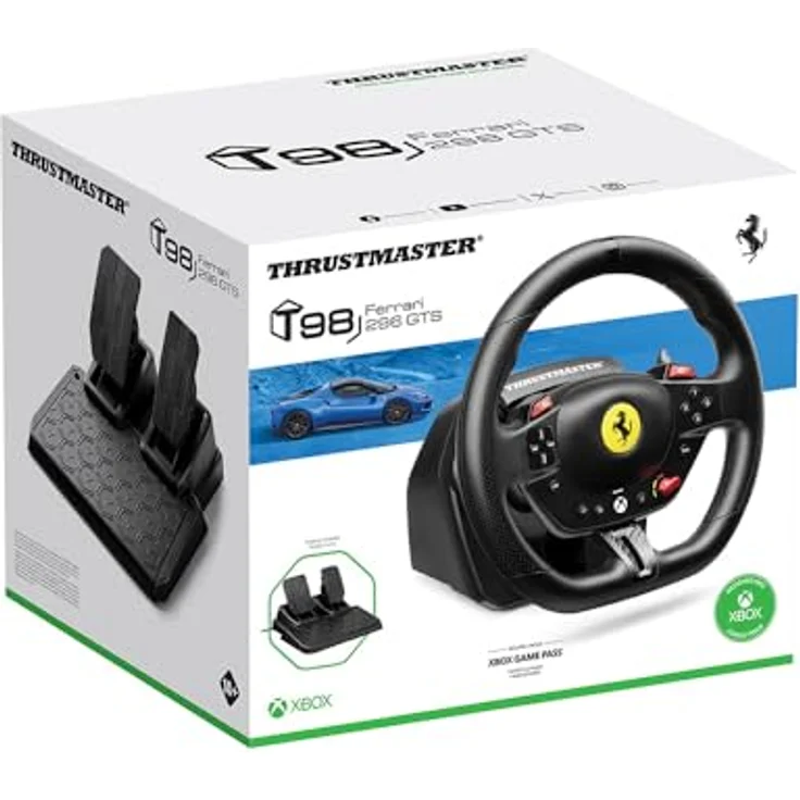THRUSTMASTER T98 Ferrari 296 GTS, Gaming-Lenkrad für Xbox & PC mit 240° Rotationswinkel und Manettino Fahrprofilen – Bild 7