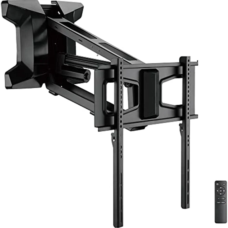 myWall HP60L Motorisierter Wandhalterung für Flachbildschirme 37“ - 70“ (94 - 178 cm) Tragkraft 35 kg motorisiert Funk-Fernbedienung Schwenkbar Drehbar – Bild 1