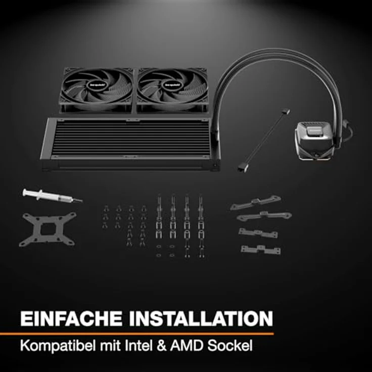 be quiet! Pure Loop 3, 280mm Wasserkühlung mit effizienter Kühltechnologie und leiser Betrieb – Bild 7