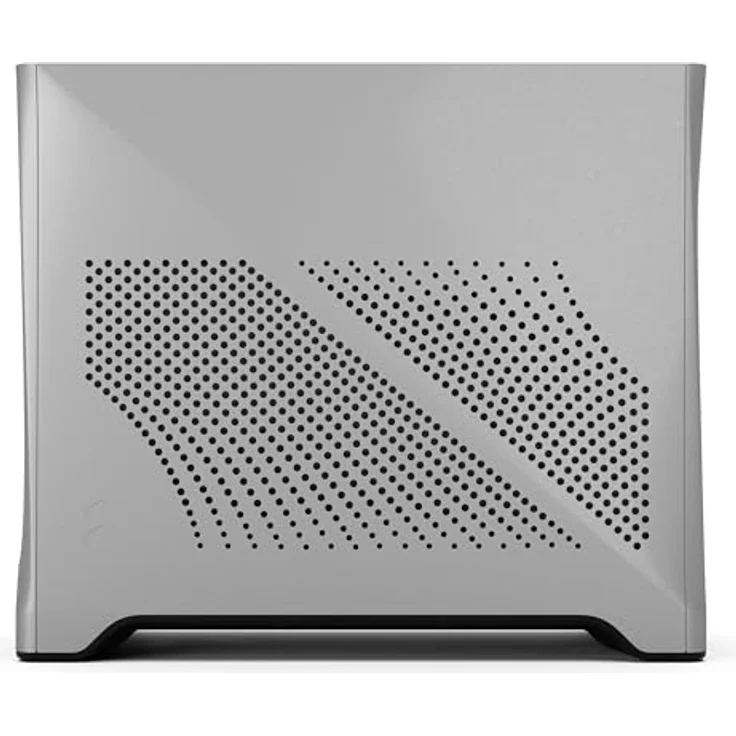 Fractal Design Era 2 Silver, PC-Gehäuse mit eloxiertem Aluminium und Walnussholz – Bild 3