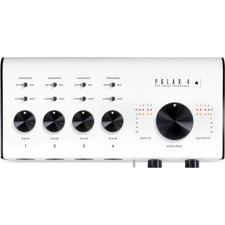BLACKSTAR Polar 4 Audio Interface, 4 in 4 Out mit FET-Eingangsstufe und kostenloser St James Software Suite – Bild 1