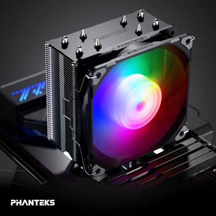 Phanteks Polar ST4 CPU-Kühler, D-RGB – Single-Tower mit 235 W TDP, 120mm PWM-Lüfter, kompatibel mit AMD und Intel – Bild 6