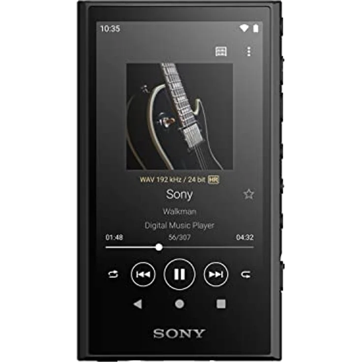 Sony Walkman NW-A306 Touchscreen MP3 Player - 32GB, Bis zu 36h Akkulaufzeit, Verbesserte Soundqualität, Wi-Fi-kompatibel für direkten Musikdownload & Musikstreaming, schwarz – Bild 1