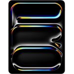 Apple 13" iPad Pro 2024 (M4): Ultra Retina XDR Display, 12 MP Querformat Frontkamera/12 MP Rückkamera, LiDAR Scanner, Face ID, WLAN 6E, 5G, 1 TB, Space Schwarz, Nanotexturglas