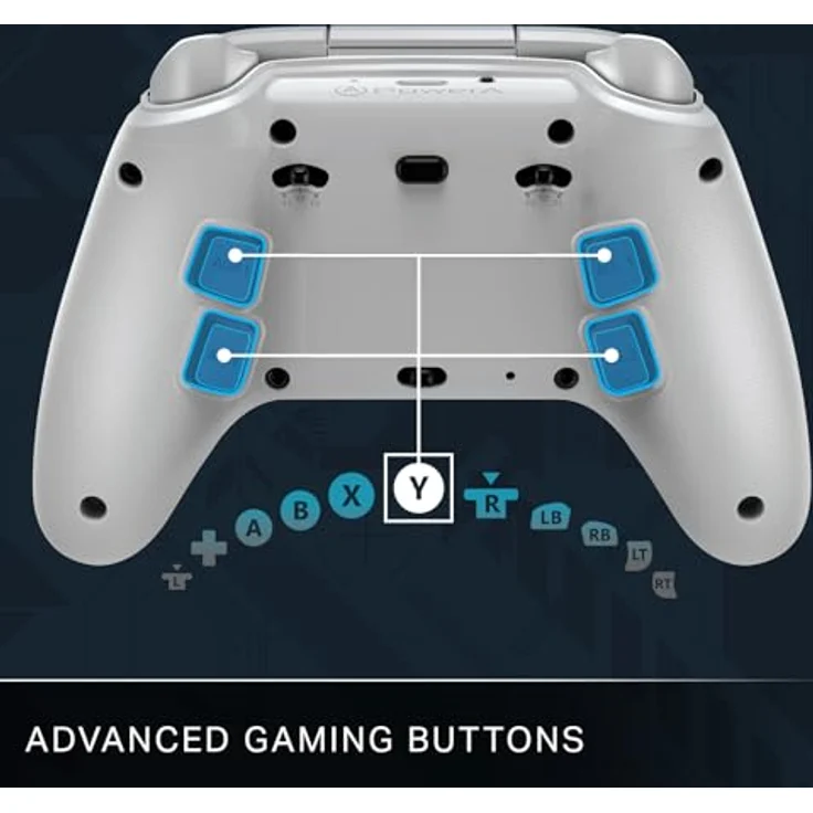 PowerA OPS v1 Wireless Controller for Cloud Gaming - Fortnite Edition, gamepad, wired video game controller, works with Windows 10/11 – Bild 5