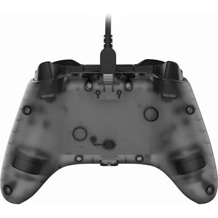 Snakebyte GAMEPAD RGB X - transparent grau - Offiziell lizensierter, kabelgebundener Xbox & PC Controller | Hall-Effect Sensoren für volle Präzision | 3,5 mm Audioanschluss | RGB-Beleuchtung – Bild 2
