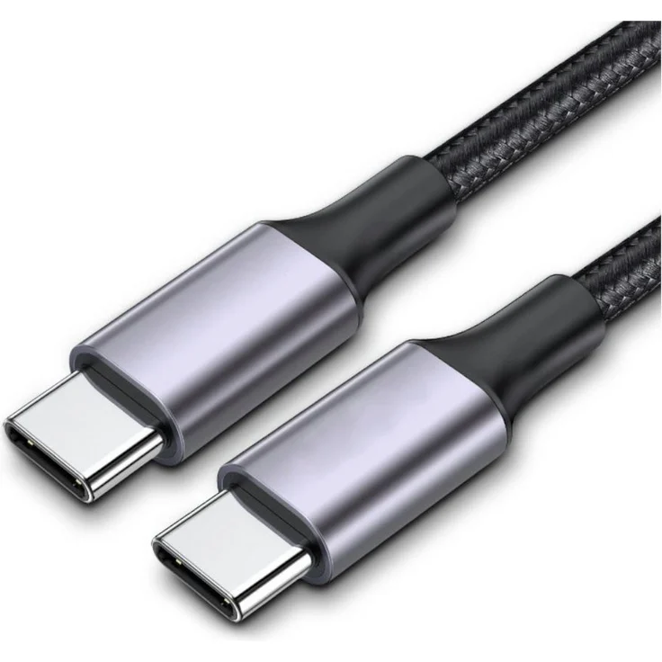 TradeNation USB C auf USB C Ladekabel, 1m und 2m, Schnellladung 60W, kompatibel mit Samsung und Apple Geräten, Versand aus Deutschland