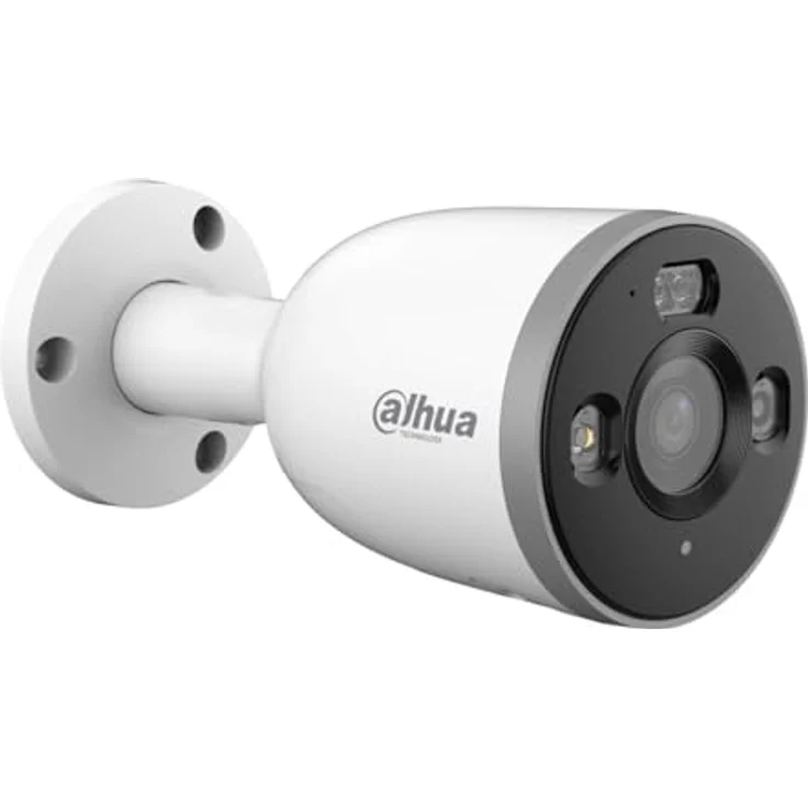 Dahua Bullet D1, 5 MP WLAN Überwachungskamera mit Personenerkennung, Nachtsicht bis 30 m, wetterfest, 2-Wege-Audio, Abwehrfunktion mit Lichtsignal und Alarmsirene – Bild 2