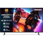 Philips Ambilight 75MLED910, 75 Zoll Mini LED 4K Smart TV mit P5 Perfect Picture Engine, Titan OS, Dolby Vision und Dolby Atmos Sound