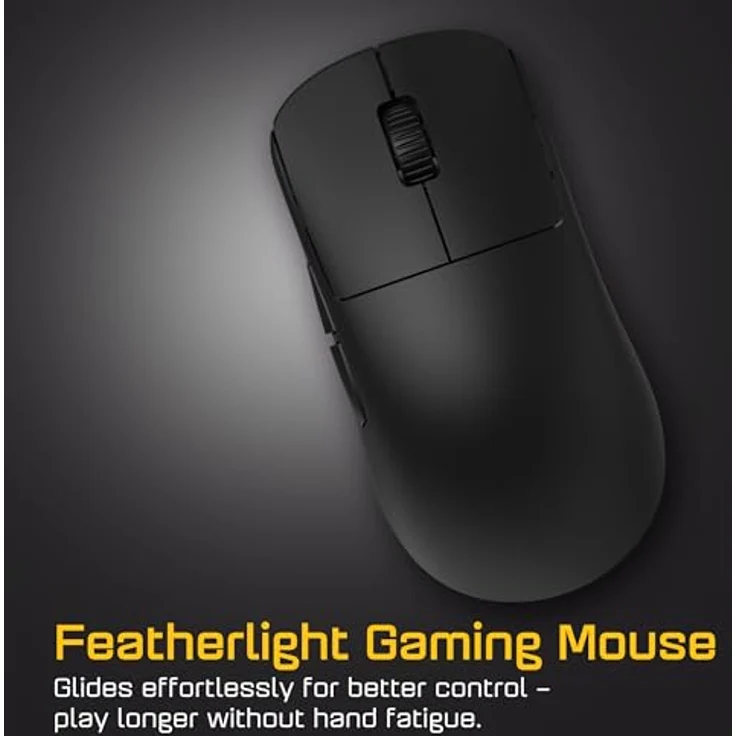 Endgame Gear OP1w 4k v2, Kabellose Gaming-Maus mit 4.000 Hz Polling-Rate, PixArt PAW3950 Sensor, mechanischen Kailh GX Switches, ultraleicht, schwarz – Bild 5