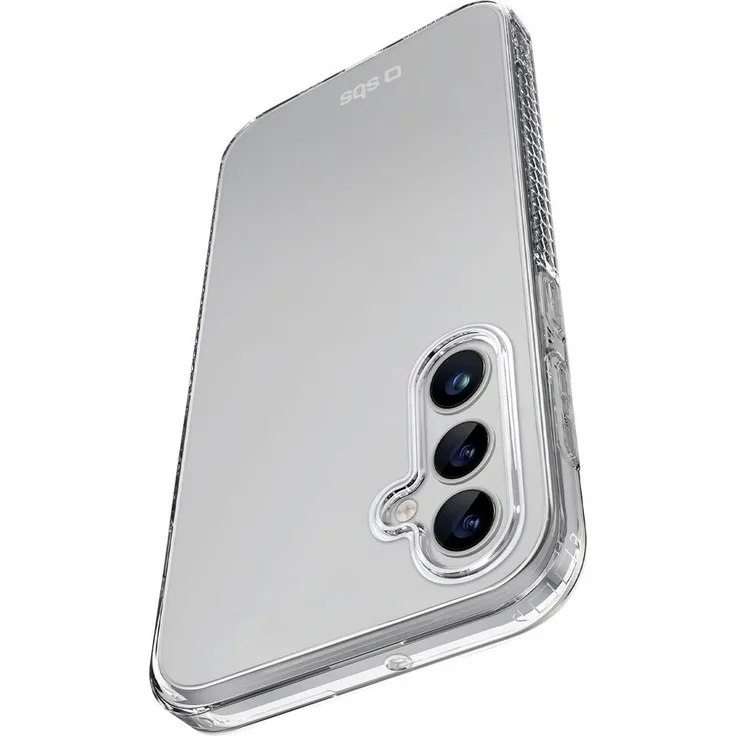 sbs mobile Extreme X2 Hülle für Samsung Galaxy A16, Transparent, stoßfest und kratzsicher, 2 Meter Falltest bestanden