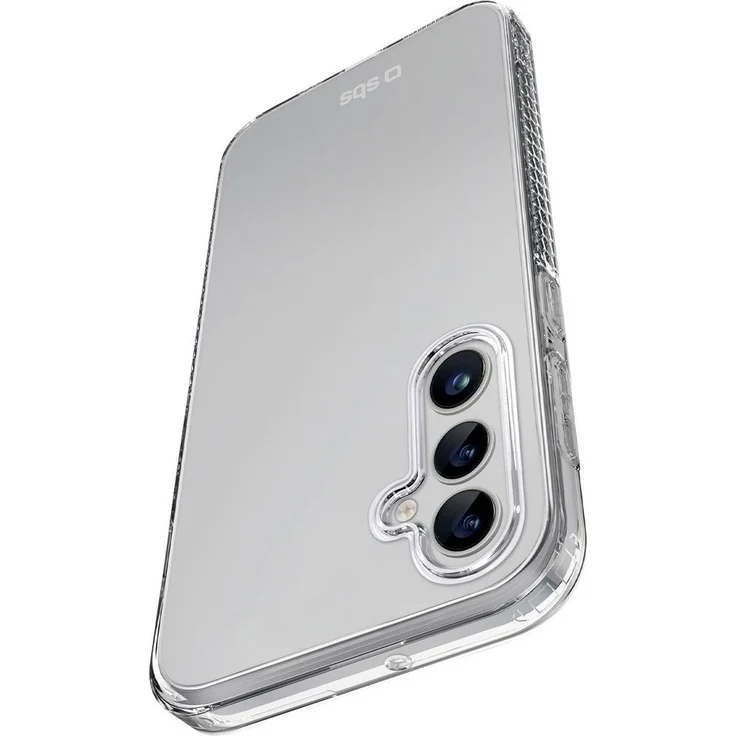 sbs mobile Extreme X2 Hülle für Samsung Galaxy A16, Transparent, stoßfest und kratzsicher, 2 Meter Falltest bestanden