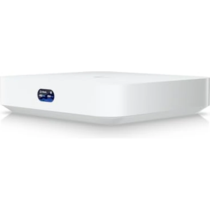 Ubiquiti UniFi Cloud Gateway Max, 1,5 Gbps Router mit 512 GB NVMe SSD, integrierte Sicherheitsfunktionen, weiß – Bild 1