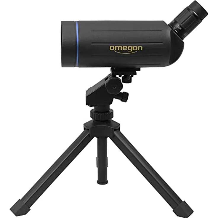 Omegon Omegon Zoom-Spektiv 25-75x70mm, kompaktes Spektiv mit 45° Einblick und Tischstativ – Bild 2