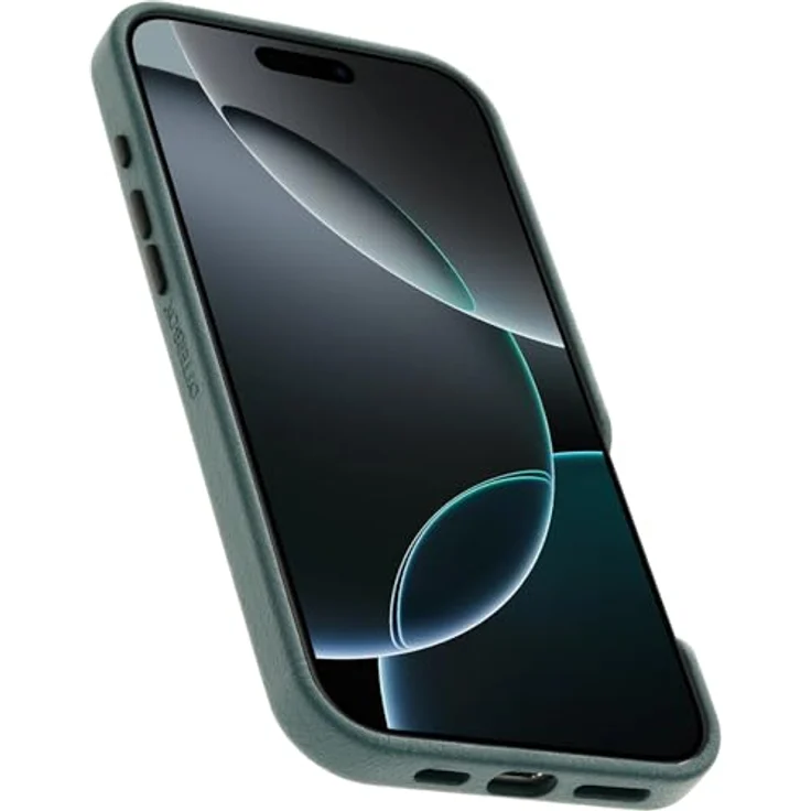 OtterBox Symmetry Series Cactus Leather MagSafe Hülle für iPhone 16 Pro Max, stoßfest, sturzsicher, dünne Schutzhülle, Grün – Bild 3