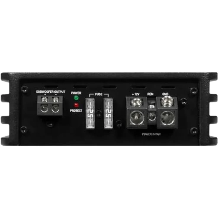 ESX ESX Q-ONEv2, Mono Class-D Verstärker mit 1400 Watt Leistung, einstellbaren Filtern und Fernbedienung für Subwoofer – Bild 6