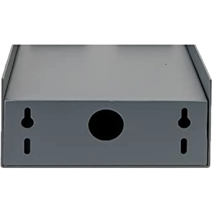 Grafner Edelstahl Design Gartensteckdose Dämmerungssensor, 3 Steckdosen, IP44, anthrazit - KEIN ROST, Energiesäule Mehrfach Metall Außen Steckdose Schwarz Helligkeitssensor – Bild 5