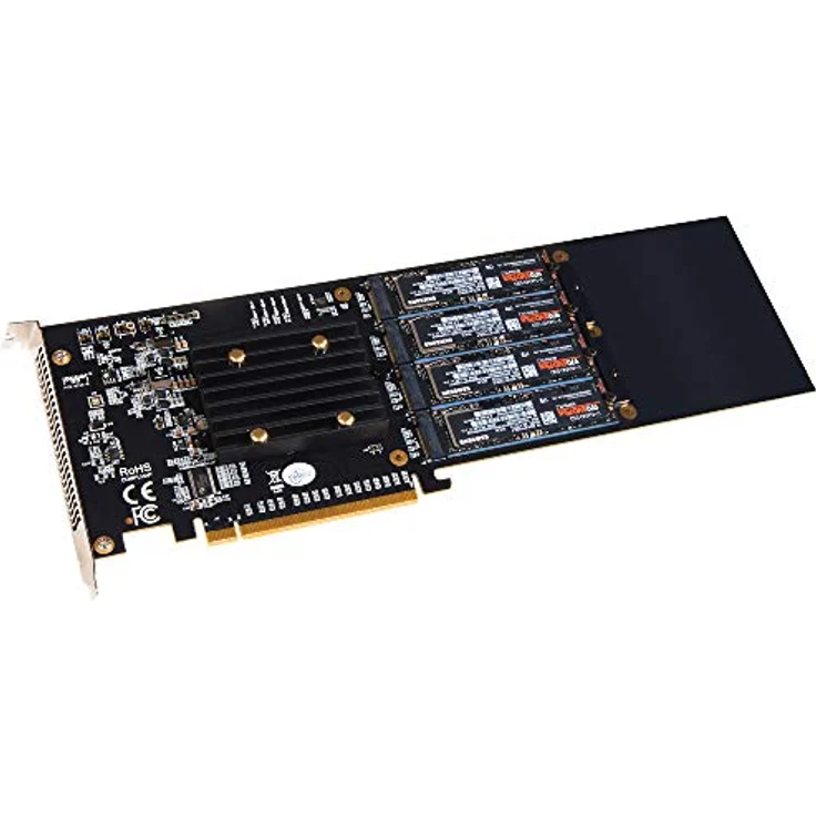 Sonnet Fusion SSD M.2 4x4 PCIe Card [Silent] - SSD not Included – Bild 3