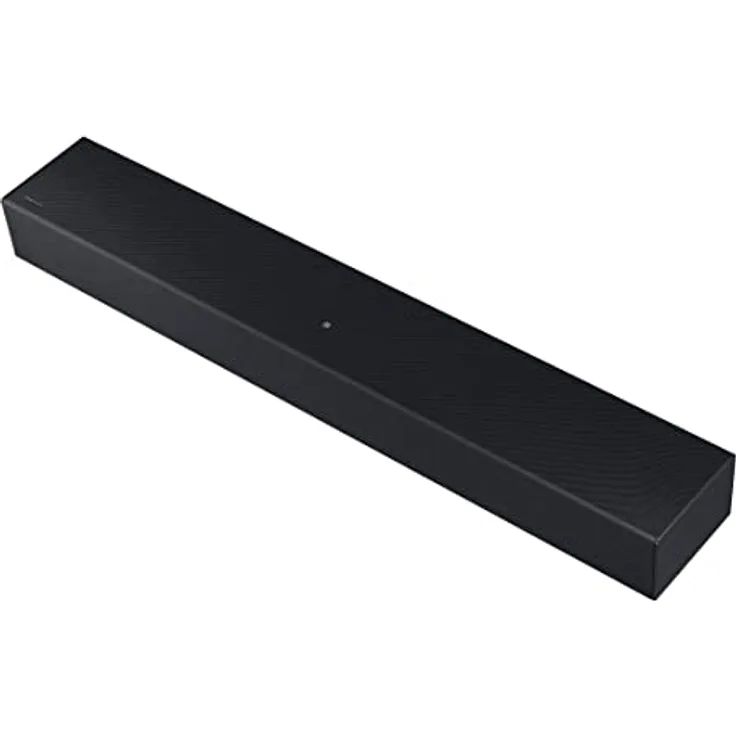 Samsung Soundbar HW-C400/ZF Serie C, 4 Lautsprecher, kräftiger Bass mit integriertem Woofer, kabellose Verbindung zum TV, Schwarz 2023