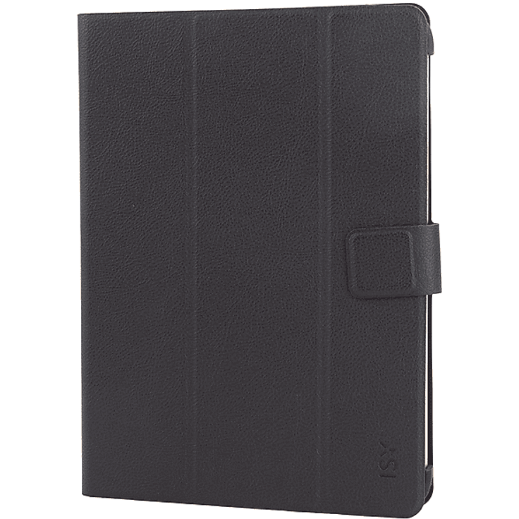 ISY ICT-1000 Universal Flip Cover für Tablets 9"-10.1", Schwarz