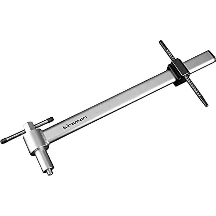 Birzman Derailleur Hanger Configuration Gauge Werkzeuge, Silberfarben/Schwarz, Einheitsgröße – Bild 1
