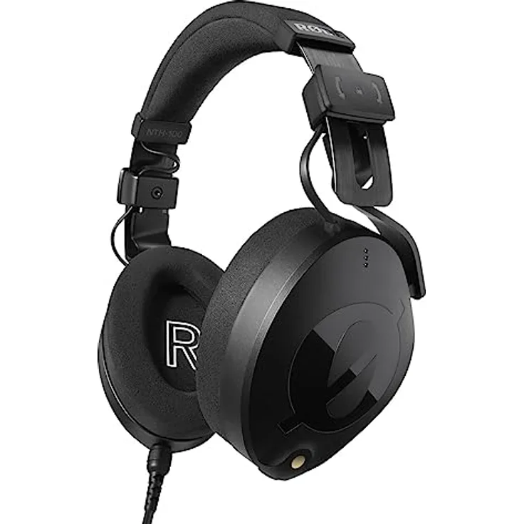 RØDE NTH-100 Professional Over-ear Headphones For Content Creation, Music Production, Mixing and Audio Editing, Podcasting, Location Recording (Black)