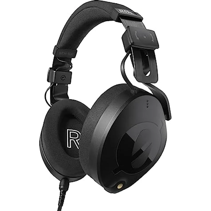 RØDE NTH-100 Professional Over-ear Headphones For Content Creation, Music Production, Mixing and Audio Editing, Podcasting, Location Recording (Black) – Bild 1